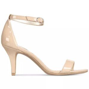 Bandolino Madia Women's Open Toe Dress Sandals Natural Nude 6.5M